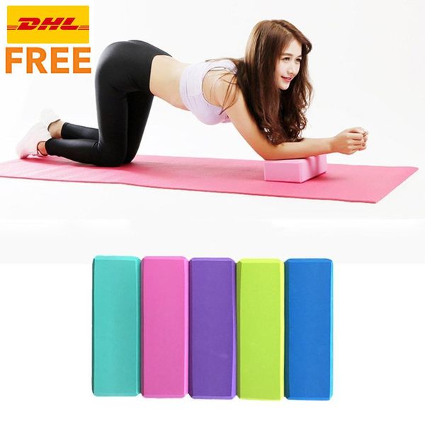 

доставка dhl!экологическая пена для йоги eva 23*15*7.6 см кирпич упражнения фитнес спорт реквизит пеноблок йога пластичность пилатес медитац