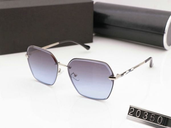 

new big frame luxury high qualtiy metal fashion sunglasses for man woman eyewear designer brand woman glasses 20350 sunglasses, White;black