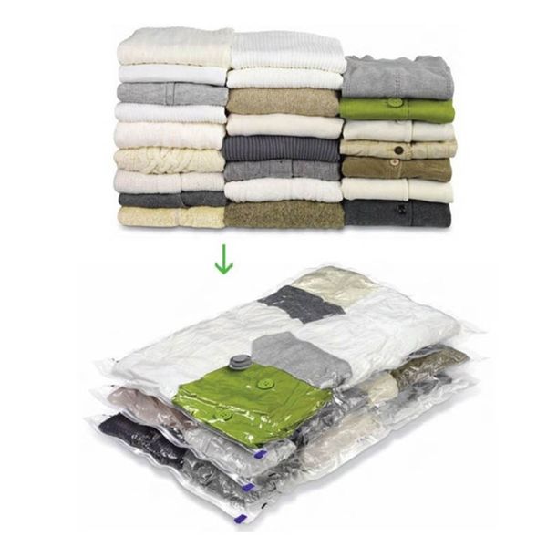 

vacuum bag for clothes transparent bag under bed vacuum storage wardrobe closet organizer saving space seal bags