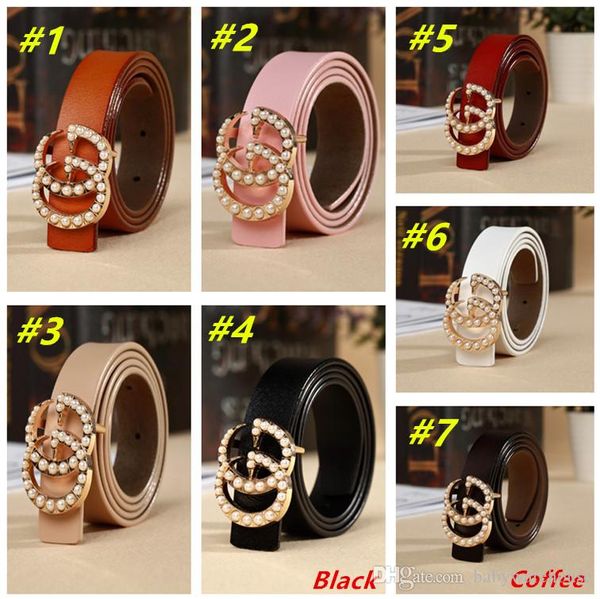 

kids belts new fashion children classic letter needle buckle waistbands lichee pattern fruit colors kids elegant beltskids, Black