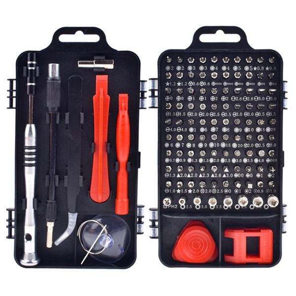 

115 in 1/110 in 1 screwdriver set mini precision screwdriver for mobile repair hand sets electronic device hand tools