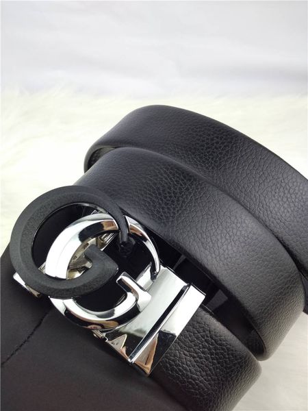 

топ люксовый бренд кожаный ремень роскошный высококачественный модный бренд кожаный ремень металлическая пряжка 2019 последний бестселлер zj, Black;brown