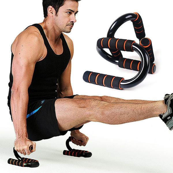 

2ps s-shaped push up rack non-slip practical small fitness equipment arm muscle training equipment breast enhancement training