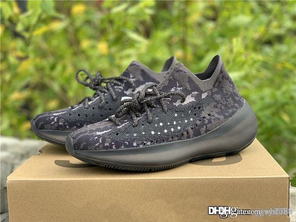 

2019 release authentic originals boost 380 alien black alien white 071yeezy kanye west fv3260 man woman running shoes with box