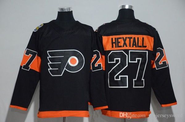 

#27 Ron Hextall Jersey S-5XL Men's 2017 Stadium Series Player Premier Philadelphia Flyers 100% Stitched Embroidery Logos Hockey Jerseys
