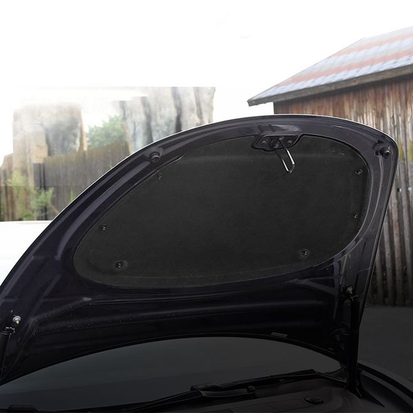 

car noise reduction mat for tesla model 3 front trunk cover sound insulation cotton plate hood insulation modification car