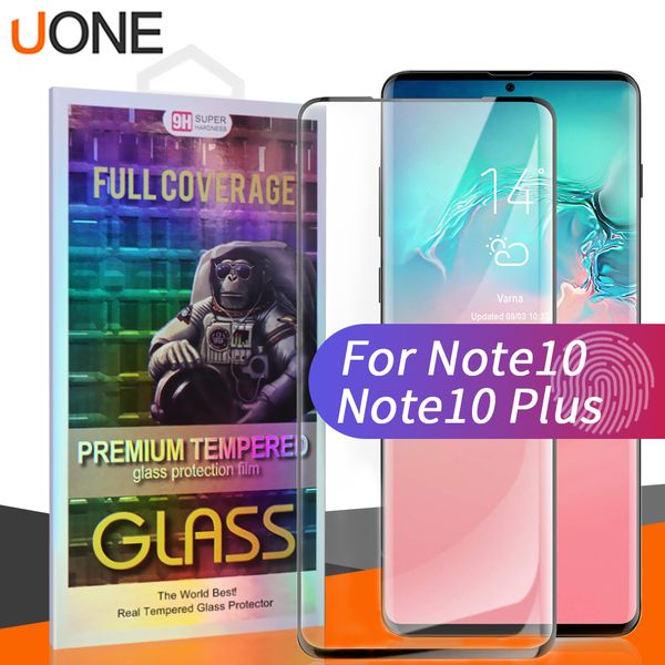 

Для Samsung Galaxy Note 10 закаленное стекло В НАЛИЧИИ Чехол Дружественный Отпечаток пальц