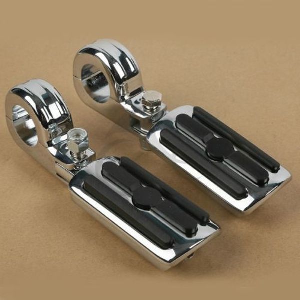 

universal 32mm 1.25" 1 1/4" engine guard bar highway foot peg for