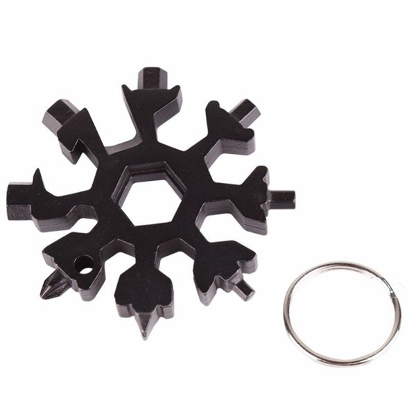 

hexflex снежинка принимал kit многофункциональные металлический инструмент брелок отвертка для бутылок для дома открытого путешествия мини t