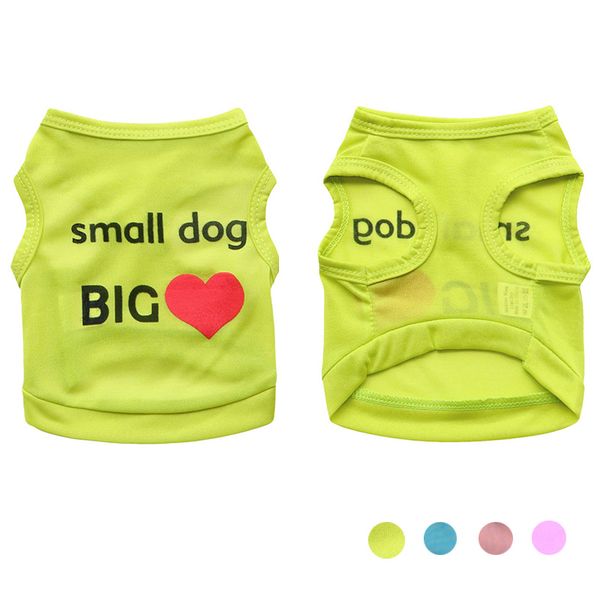 

summer dog clothes for dogs shirt pet cat vest pet clothes tshirt cat clothing for small dog chihuahua york ropa perro