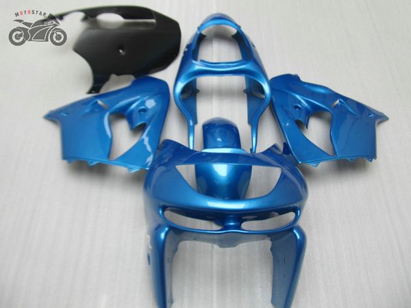 kit Personalizar carenagens para a Kawasaki Ninja ZX 9R 98 99 da estrada da raça chinesa azul carenagem carroçaria ZX9R 1998 ZX9R 1999