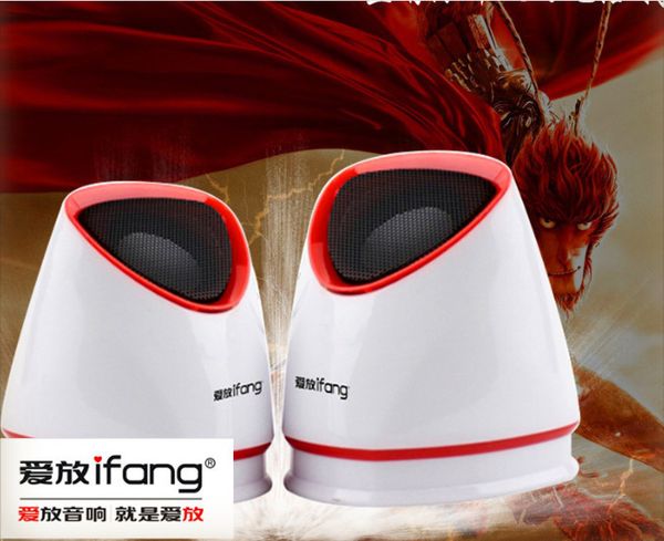

genuine product love put if-11 rockets deskpc notebook speaker bass mini audio usb xiao dui xiang car dvd