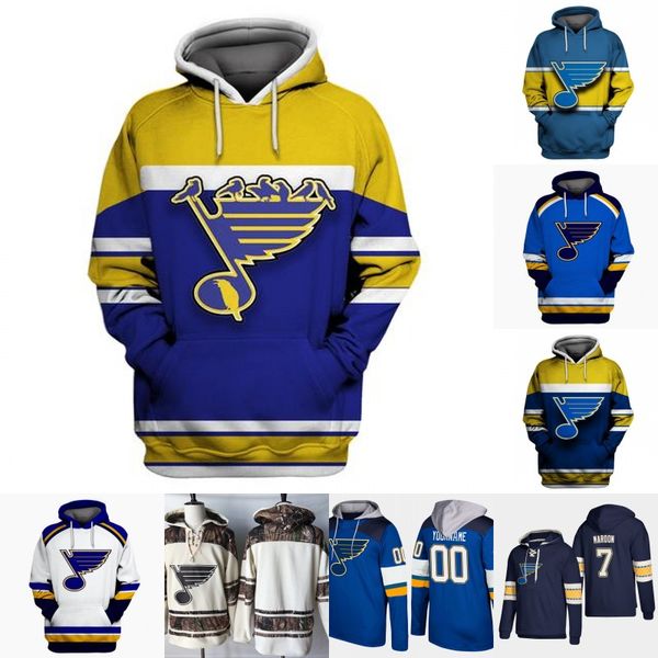 

St. Louis Blues Hoodie Jersey Mens 91 Vladimir Tarasenko 6 Joel Edmundson 21 Tyler Bozak 34 Jake Allen 90 Ryan O'Reilly Hockey Jerseys