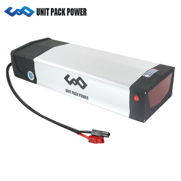 

batería de rack trasero upp, 1000 вт, 48 в, 20 ач с электроприводом 3 а, batería de bicicleta eléctrica, 48 в, с конденсатором мощностью 100