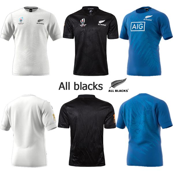 

2019 2020 All black Rugby Jersey New Zealand Rugby World Cups NEW ZEALAND JERSEY National HOME JERSEY cheap world cup
