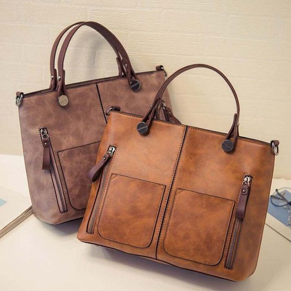 

2017 winter new single shoulder bags for women totes vintage style designer women handbags pu leather