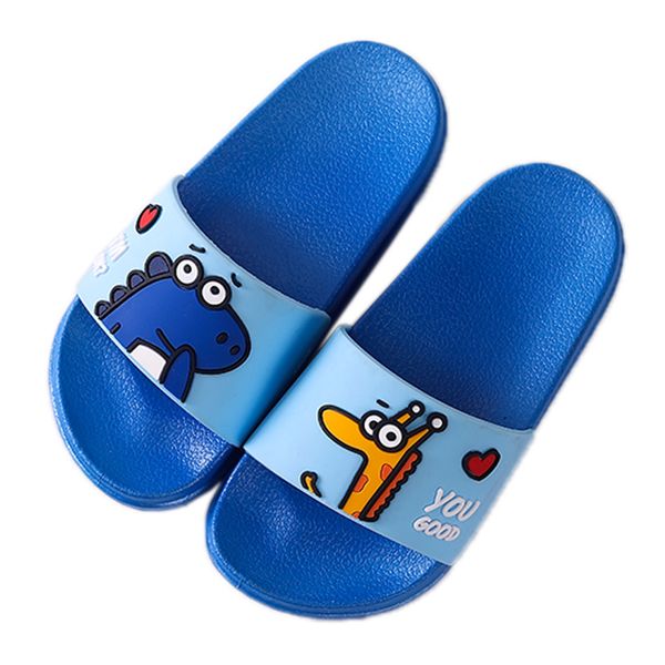 

2020 summer new boys girls indoor anti-slippery slippers children' cartoon beach shoes fashion cute children' home shoes, Black;grey