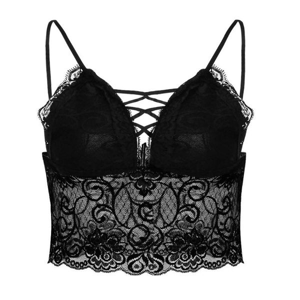 

fashion women wireless bra lace bandage lingerie sleepwear vest s-2xl erotic lace babydolls dress porno costumes bra p3, Black;white