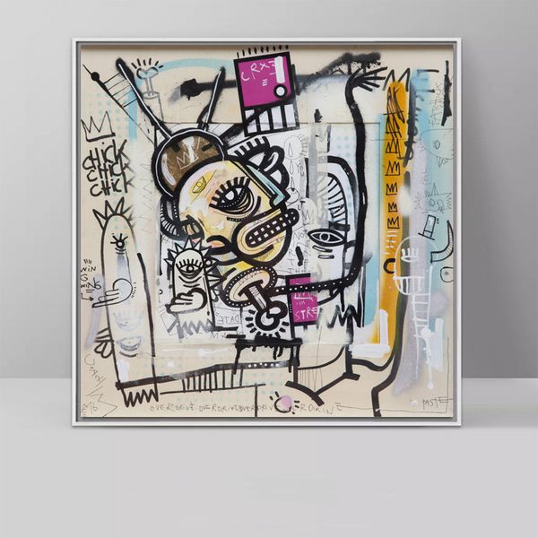 

graffiti street art joachim abstract colorful canvas painting wall art pictures for living room bedroom home decoration 191005