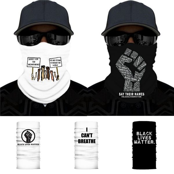 

i cant breathe shipping 2020 trump face mask washable american election printing dustproof magic scarves outdoor cycling neck bandana #qa86, Blue;black