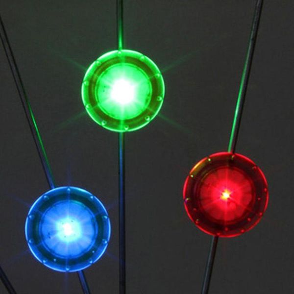 

led spoke light lamp colorful bicycle lights mountain road bike light cycling spoke wheel lamp bike accessories