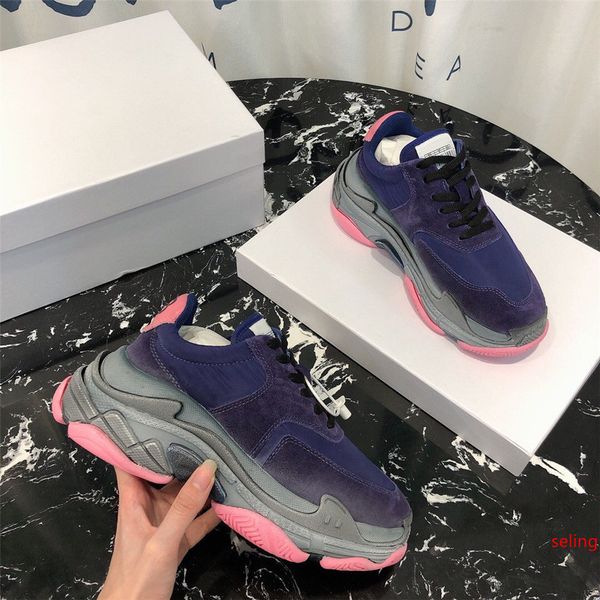 

2019 new fashion designer paris sneaker desi luxury dad shoes for men s women sports running shoes