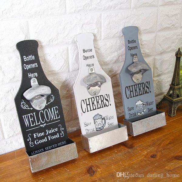 2019 Metal Wood Wine Beer Bottle Openers Bar Tool Gadgets Home
