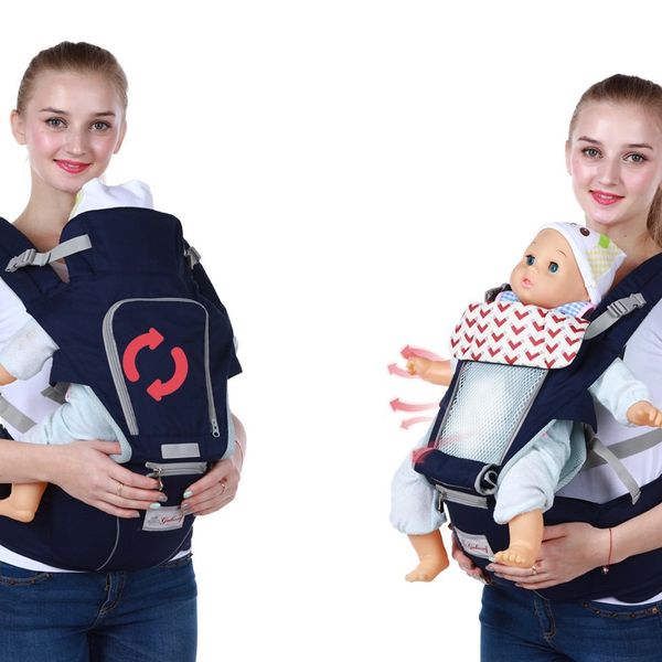 

2019 эргономичный кенгуру младенца малыша ребенка hipseat слинг передняя облицовка кенгуру wrap carrier для путешествий 0-36 месяцев