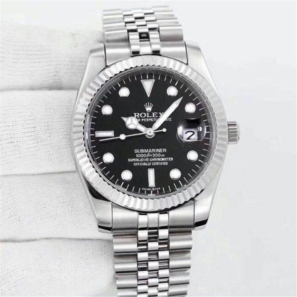 

luxury men watch gold day date classic famous brand mens designer watches stainless steel male wristwatch gifts orologio di lusso, Slivery;brown