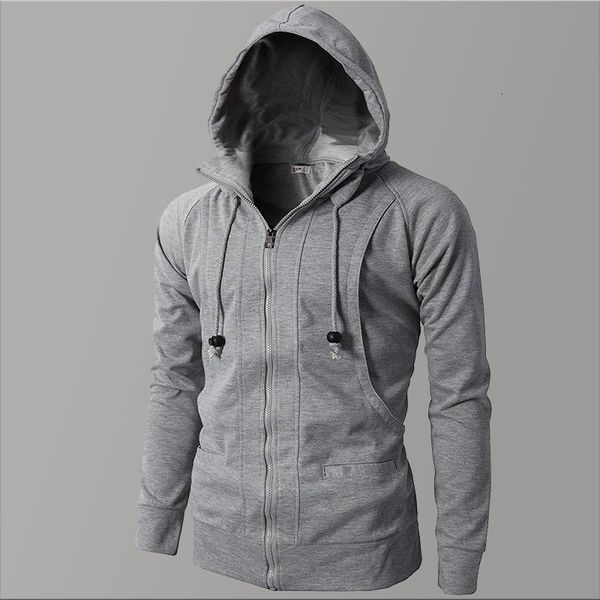 

2019 sportswear zipper men hoodies sweatshirt casual long sleeve 3xl fleece hooded sweatshirt male blouse jacket gym fashion, Black