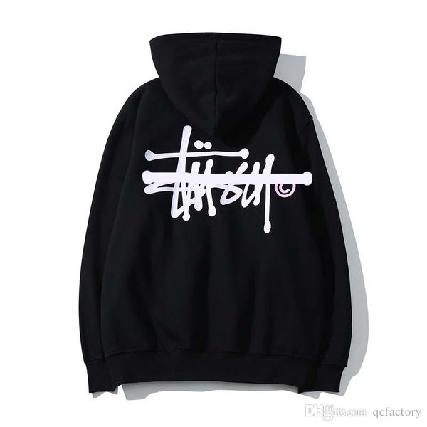 

взрыв дизайнер мужской балахон спорта высших hoodies хлопка письмо печати европа америка хип-хоп высокой уличной моды с капюшоном с капюшоно, Black