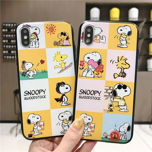 

Мультфильм собака мягкий чехол для Iphone 11 про й хз максимум 8 7 хг 6 6s плюс крышка тел