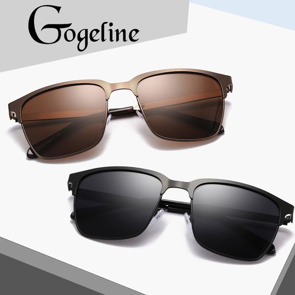 

2019 sunglasses men polarized vintage square sunglasses mirror uv400 lens metal frame for women men aviation sun glasses, White;black