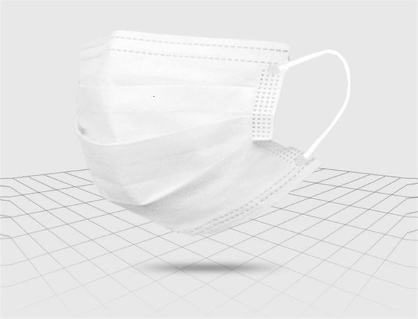 

2020 face thick 3layer non woven black ear loop mouth breathable for home outside pm2.5 mask in stock 8a5b