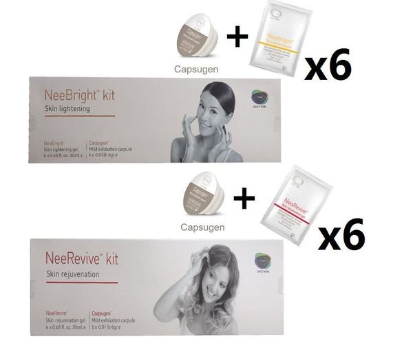 

exoliation потребляемая продукция neebright neerevive capsuge