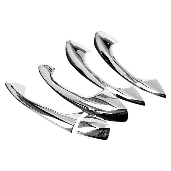 

for w205 cclass c200 c180 glc260 2015 2016 car accessories door handle trim abs sticker 5pcs/set for lhd