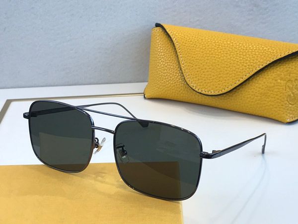 

68592 fashion new designer sunglasses square half frame glasses simple men business style eyewear lens laser uv400 protection, White;black