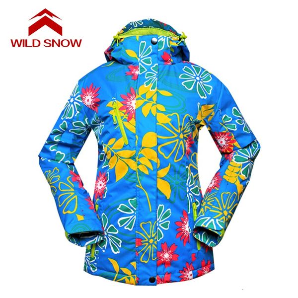 

new wild snow snow ski jacket women waterproof outdoor ski garment women jacket