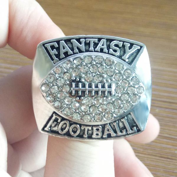 

new arrival fantasy series 2019 fantasy football rings jewelry men, Golden;silver