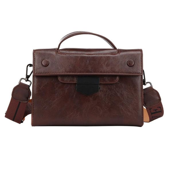 

fashion ladies student autumn leather shoulder messenger bag fashion leather regular handbag crossbody casual bag #lr4