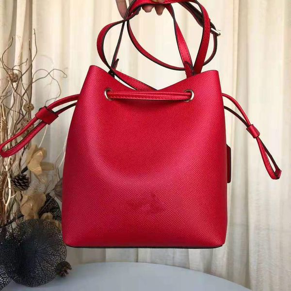 

designer women bucket shoulder bag classic lady solid color crossbody bags drawstring hand shoulder bag travel holiday bucket bags/4
