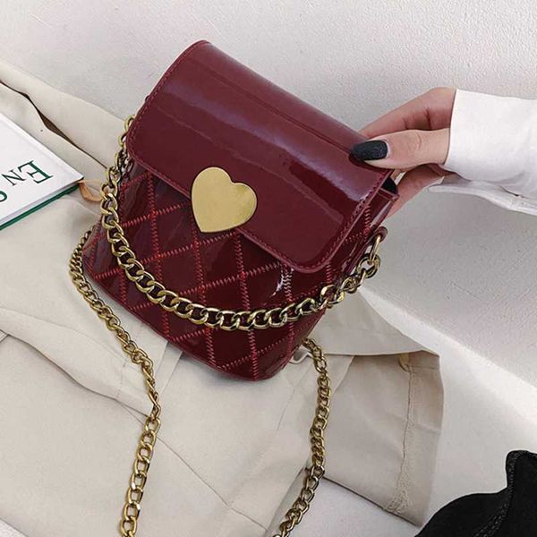 

2020 women chains bucket hand bags female shopper hangbags office ladies shoulder crossbody vintage pu leather messenger bags