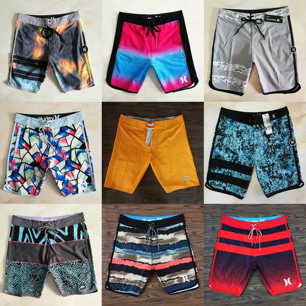 

men beach seaside shorts elastic rope waist straight tube swimwear surfing swimming quick drying short pants brands casual swimsuits