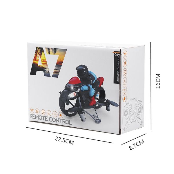 

children drone remote control plane toy land-air dual mode motorcycle quadcopter