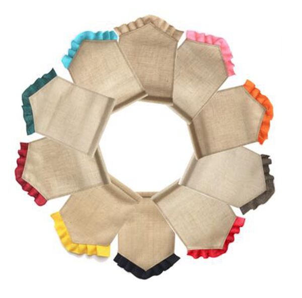 2019 Burlap Garden Flags Diy Party Guide Flag Portable Blank