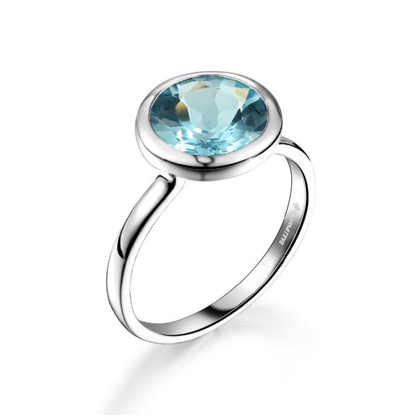 

dormith 925 sterling silver natural 3.4 s blue z gemstone rings for women jewelry size7#8# available, Golden;silver