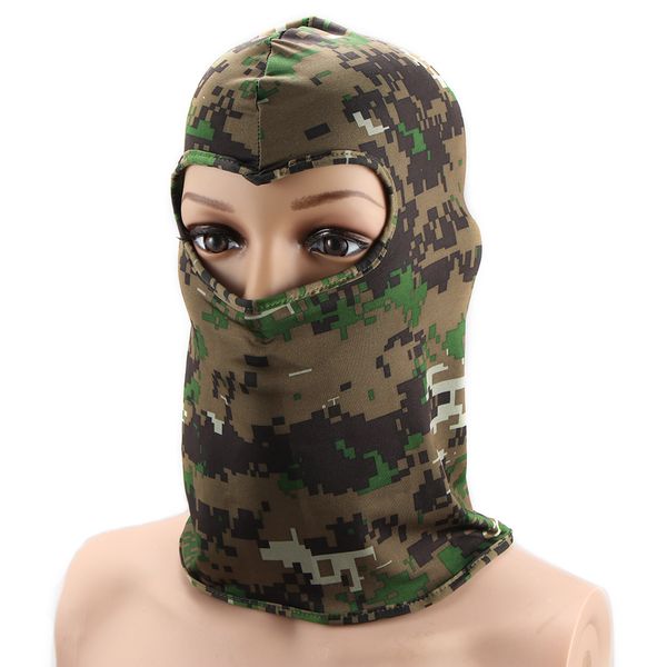 

lemoncycling face mask outdoor sports motorcycle camping hunting ski snowboard neck wind cap balaclavas face protect mask, Black