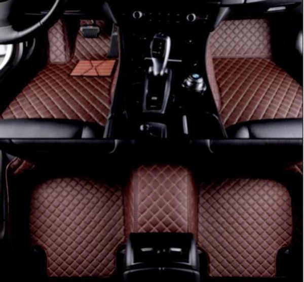 

5 seats for hyundai elantra 2010-2015 leather car floor mats waterproof mat ,easy to clean and replace directly