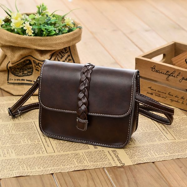 

2020 новый ретро небольшой пакет sen отдел маленьких свежих девочек корейский колледж стиль диких студенток плечо перекинуто зима