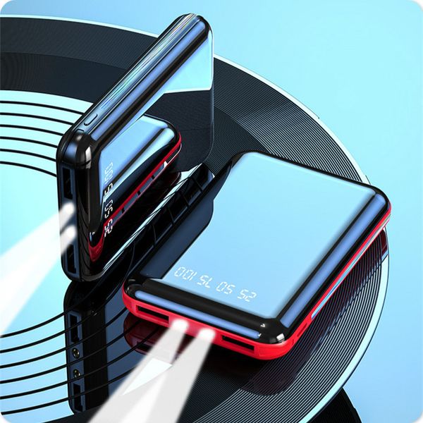 

мини power bank 12000mah usb зарядка портативное зарядное устройство внешний аккумулятор для xiaomi ми 8 iphone 11 про samsung s8 poverbank